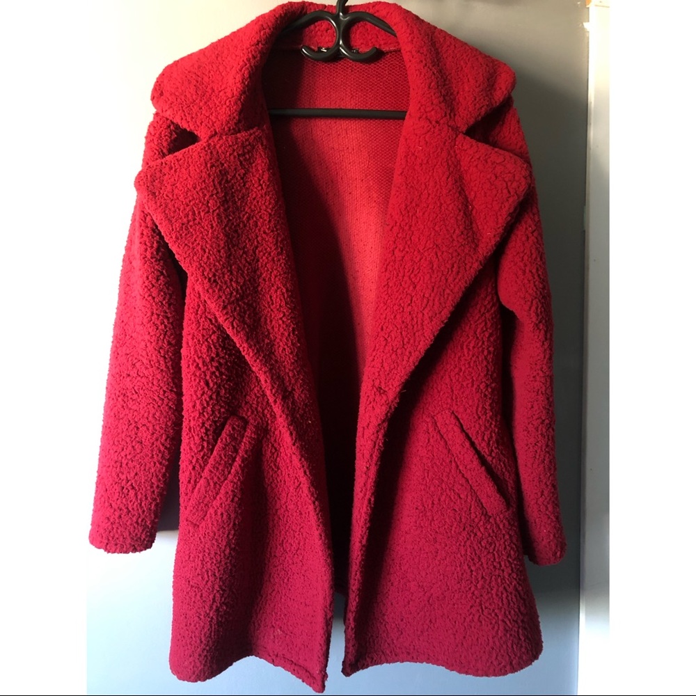 NEW Red Teddy Jacket!